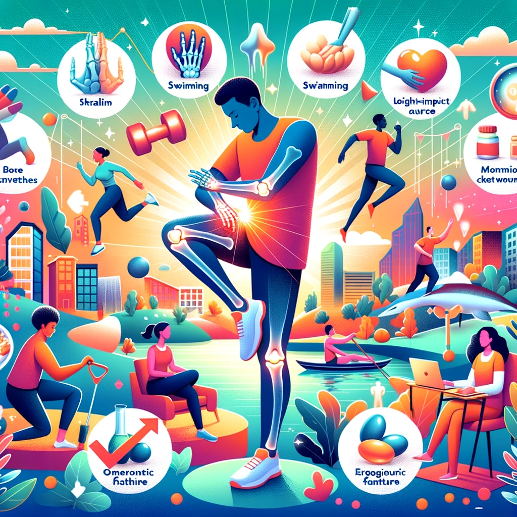 Featured image for the article 'Lifestyle Tweaks for Joint Health', highlighting ways to enhance joint wellness, with an emphasis on the focus keyword 'Revolutionize Your Fitness in 2023'.